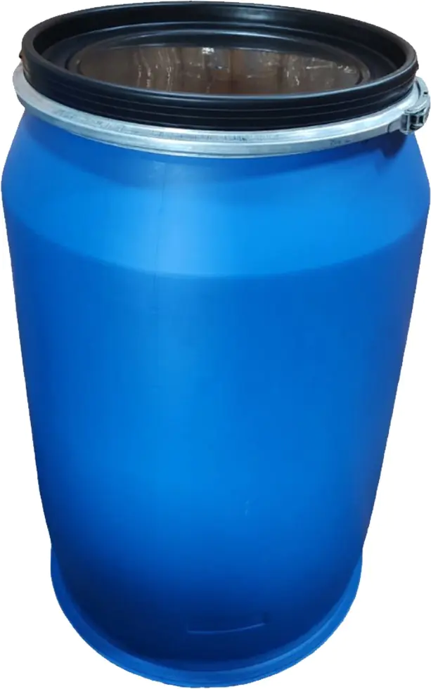 210 Ltr. /182 Kg. L-Ring Open Top Barrel